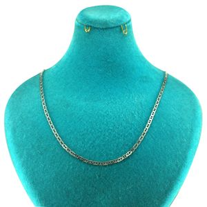 زنجیر نقره مردانه  سلین کالا مدل ملوانی کد t55 g4.25